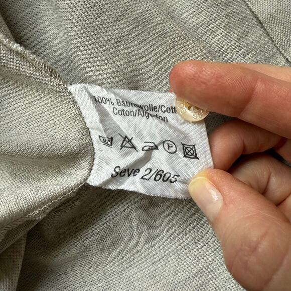 Hugo Boss Golf Cotton Polo Shirt Green Label Made in Italy Medium - Picture 7 of 8